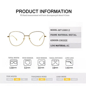 REAL Simple Design Metal Women Men Optical Frame  MT108012