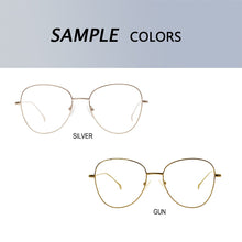 Carica l&#39;immagine nel visualizzatore di Gallery, REAL Simple Design Metal Women Men Optical Frame  MT108012