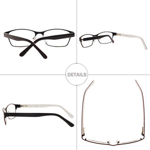 REAL Solid Color Optical Frame Thin Edge Metal Frame Myopia Spectacle Frames Men Women Eyeglasses 1501