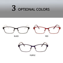 Load image into Gallery viewer, REAL Solid Color Optical Frame Thin Edge Metal Frame Myopia Spectacle Frames Men Women Eyeglasses 1501
