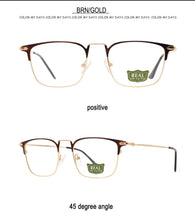 Load image into Gallery viewer, REAL Vintage Trendy Men Women Eyeglasses Frame Frame Metal Prescription Frame MT108017