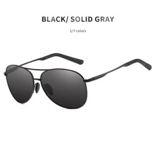 Load image into Gallery viewer, REALONE Unisex Classic Pilot Metal Sunglasses for Men Driving Sun Glasses Shades with HD Polarized Mirror UV400 Sunnglases 1097