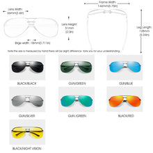 Carica l&#39;immagine nel visualizzatore di Gallery, RENEKTON Occhiali da sole con lenti senza montatura polarizzate in alluminio e magnesio per uomo Occhiali da donna retrò ad alta definizione Oculos de sol 