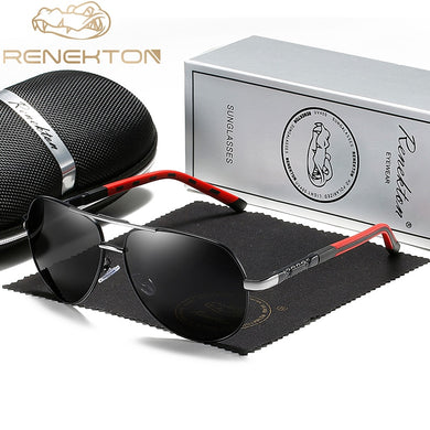 RENEKTON Alluminio Occhiali da sole vintage da uomo Uomini Rivestimento polarizzato Occhiali da sole classici Occhiali da sole da donna Accessori da guida maschili Occhiali 