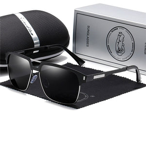 RENEKTON Black  Polarized Sunglasses Men Driving Sun Glasses for Man Shades Eyewear With Box
