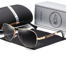 Load image into Gallery viewer, RENEKTON Design Titanium Alloy Sunglasses Polarized Men&#39;s Sun Glasses Women Pilot Gradient Eyewear Mirror Shades Oculos De Sol
