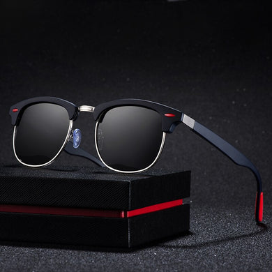 RILIXES Brand Designer Unisex Polarized Sun Glasses  Coating Mirror Sunglasses Round Male Eyewear For MenWomen with bag