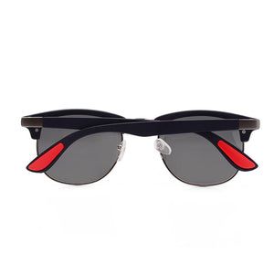 RILIXES Brand Designer Unisex Polarized Sun Glasses  Coating Mirror Sunglasses Round Male Eyewear For MenWomen with bag