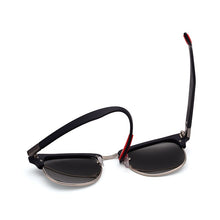 Load image into Gallery viewer, RILIXES Brand Designer Unisex Polarized Sun Glasses  Coating Mirror Sunglasses Round Male Eyewear For MenWomen with bag