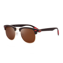 Load image into Gallery viewer, RILIXES Brand Designer Unisex Polarized Sun Glasses  Coating Mirror Sunglasses Round Male Eyewear For MenWomen with bag