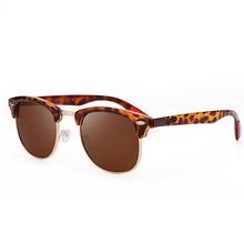 Load image into Gallery viewer, RILIXES Brand Designer Unisex Polarized Sun Glasses  Coating Mirror Sunglasses Round Male Eyewear For MenWomen with bag