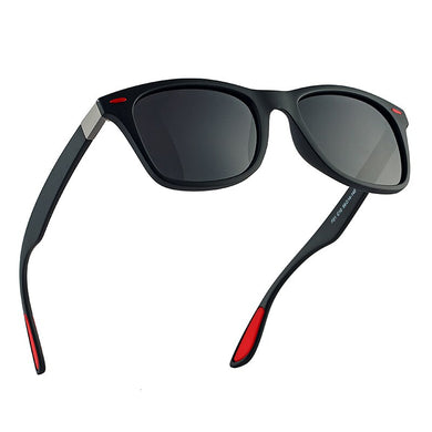 RILIXES Guy's Sun glasses Square Rivet Wrap Frame Polarized Sunglasses Men Classic Design Women Men's Sunglass UV400