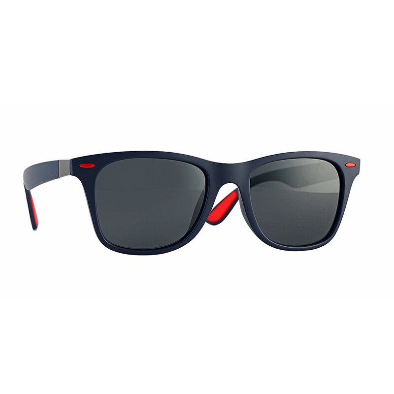 RILIXES Guy's Sun glasses Square Rivet Wrap Frame Polarized Sunglasses Men Classic Design Women Men's Sunglass UV400