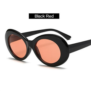 RILIXES Goggles Sunglasses Women  Kurt Cobain Glassess Female Male UV400  Sun Glasses Womens Men with bag