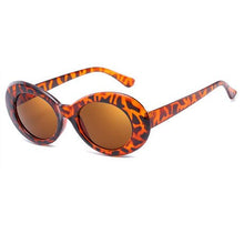 Load image into Gallery viewer, RILIXES Goggles Sunglasses Women  Kurt Cobain Glassess Female Male UV400  Sun Glasses Womens Men with bag