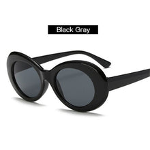 Load image into Gallery viewer, RILIXES Goggles Sunglasses Women  Kurt Cobain Glassess Female Male UV400  Sun Glasses Womens Men with bag