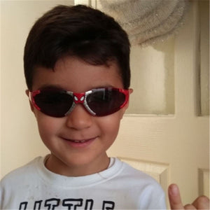 RILIXES Kids Sunglasses  Child Baby Safety Coating  Spider-Man for Kid UV400 Eyewear Shades