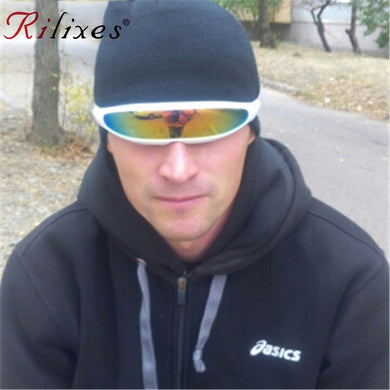 RILIXES Men's Sunglasses X-Men Personality Laser Glasses Cool Robots Sun Glasses Driving Sunglass Goggles   free bag