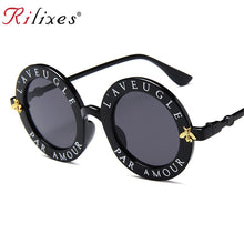 Load image into Gallery viewer, RILIXES Newest Retro Round Sunglasses Women Brand Designer Vintage Gradient Shades Sun Glasses UV400 Oculos Feminino Lentes