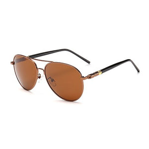 RILIXES UV400 Pilot Yurt Sun Glasses Men Polarized Sunglasses Brand Logo Design Driving Glasses Goggles Oculos de sol