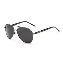 Load image into Gallery viewer, RILIXES UV400 Pilot Yurt Sun Glasses Men Polarized Sunglasses Brand Logo Design Driving Glasses Goggles Oculos de sol