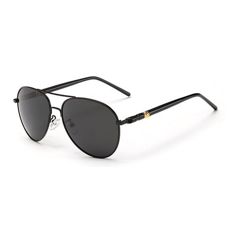 RILIXES UV400 Pilot Yurt Sun Glasses Men Polarized Sunglasses Brand Logo Design Driving Glasses Goggles Oculos de sol