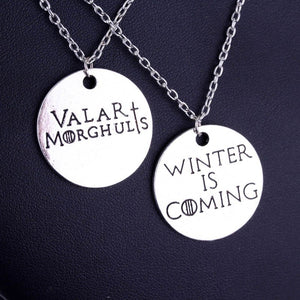 RJ Game Of Thrones Melisandre Asshai Necklaces Pendants A Song of Ice and Fire R'hllor King's Priestess Red Shadow Lady Jewelry