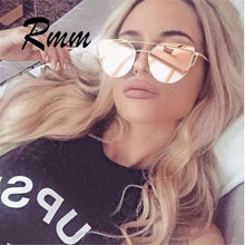 Load image into Gallery viewer, RMM 2022  stylish personality sunglasses classic brand designer double beam rose gold sunglasses  ladies sunglasses