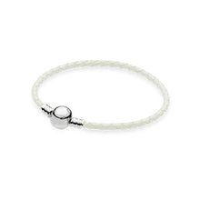 Load image into Gallery viewer, 100%925 Sterling Silver Fashion Lovers Leather Double Loop Bracelet (Multi Color Choice) DIY Gift Jewelry Factory Direct