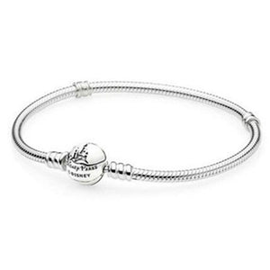 925 Sterling Silver Original PAN Bracelets For Women Original Charm Diy Bracelet NOT FADE High Quality 1:1 Template