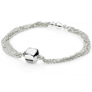925 Sterling Silver Original PAN Bracelets For Women Original Charm Diy Bracelet NOT FADE High Quality 1:1 Template