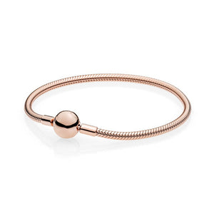 925 Sterling Silver Original PAN Bracelets For Women Original Charm Diy Bracelet NOT FADE High Quality 1:1 Template