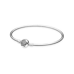 925 Sterling Silver Original PAN Bracelets For Women Original Charm Diy Bracelet NOT FADE High Quality 1:1 Template