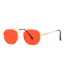 Load image into Gallery viewer, ROSEBERRY 2023 Band Design Vintage Sunglasses Women Man Polygonal Double Beam Sun Glasses Oculos De Sol UV400
