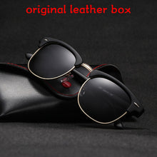 Load image into Gallery viewer, ROSYBEE UV400  Polarized Sunglasses men women Classic cool retro Sun glasses Coating  man Driving Shades fashion male oculos