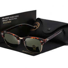 Load image into Gallery viewer, ROSYBEE UV400  Polarized Sunglasses men women Classic cool retro Sun glasses Coating  man Driving Shades fashion male oculos