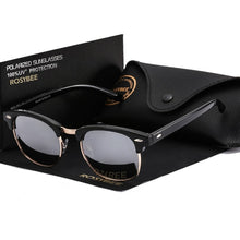 Load image into Gallery viewer, ROSYBEE UV400  Polarized Sunglasses men women Classic cool retro Sun glasses Coating  man Driving Shades fashion male oculos