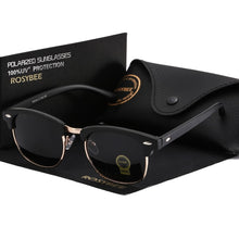 Load image into Gallery viewer, ROSYBEE UV400  Polarized Sunglasses men women Classic cool retro Sun glasses Coating  man Driving Shades fashion male oculos