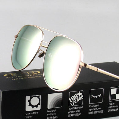 RUI HAO EYEWEAR Brand Unisex Sunglasses Polarized Color Glasses Mens Women Mirror Lenses Goggles Sunglasses Men
