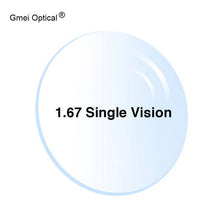 Load image into Gallery viewer, Radiation Protection 1.67 High-Index Ultra-Thin HMC EMI Aspheric Anti-UV Myopia Hyperopia Clear Optical Prescription Lenses,2Pcs
