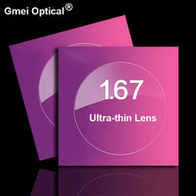 Load image into Gallery viewer, Radiation Protection 1.67 High-Index Ultra-Thin HMC EMI Aspheric Anti-UV Myopia Hyperopia Clear Optical Prescription Lenses,2Pcs