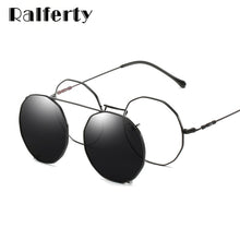 Load image into Gallery viewer, Ralferty 2 In 1 Prescription Sunglasses Women Polarized Clip On Sun Glasses Optic Metal Shades For Women Customs Z17122