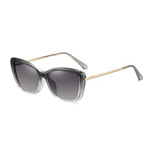 Carica l&#39;immagine nel visualizzatore di Gallery, Ralferty 2 in 1 occhiali da sole polarizzati con magnete Occhiali vintage cat eye trasparenti Donna 2023 Clip magnetica su occhiali Montature da vista 