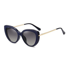 Carica l&#39;immagine nel visualizzatore di Gallery, Ralferty 2 in 1 Multi-function Clip On Sunglass Women Cat&#39;s Eye Computer Glasses Polarized Anti-glare Blue Light Driver Shades