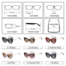 Carica l&#39;immagine nel visualizzatore di Gallery, Ralferty 2 in 1 Multi-function Clip On Sunglass Women Cat&#39;s Eye Computer Glasses Polarized Anti-glare Blue Light Driver Shades