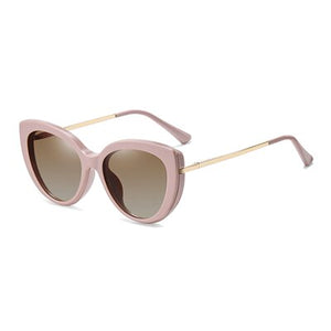Ralferty 2 in 1 Multi-function Clip On Sunglass Women Cat's Eye Computer Glasses Polarized Anti-glare Blue Light Driver Shades