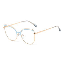 Load image into Gallery viewer, Ralferty 2023 Cat Eye No Diopter Glasses Brand Female Eyeglass Frames Antiblue Computer Transparent Glasses Optical Frame