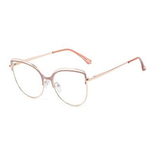 Load image into Gallery viewer, Ralferty 2023 Cat Eye No Diopter Glasses Brand Female Eyeglass Frames Antiblue Computer Transparent Glasses Optical Frame