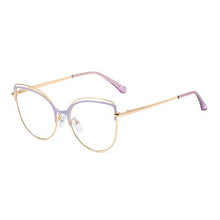 Load image into Gallery viewer, Ralferty 2023 Cat Eye No Diopter Glasses Brand Female Eyeglass Frames Antiblue Computer Transparent Glasses Optical Frame