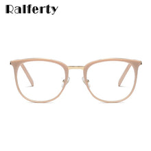 Load image into Gallery viewer, Ralferty 2023 Glasses Frame Women Clear Eyeglasses Frames For Optic Myopia Prescription Glasses oculos de grau F92128
